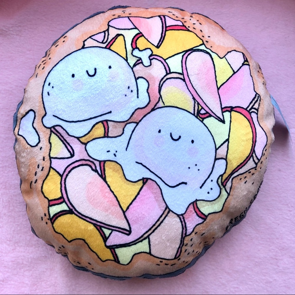NWT peach cobbler cutie kawaii pillow